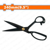 Wadfow by Winland 240mm/9.5in Stainless Steel Fabric Scissors with Aluminium Alloy Handle WSX5602